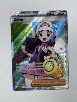 Pokemon TCG Dawn 118/094 Ultra Rare Full Art Holo Trainer Me02 Phantasmal Flames - Image 1