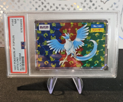 1997 Pokemon Japanese Topsun Articuno #144 Block Prism Holo PSA 7 Pop 2! - Image 2