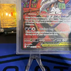 Mega Scrafty ex - 285/217 Special Illustration Rare Ascended Heroes NM Pokemon - Image 5