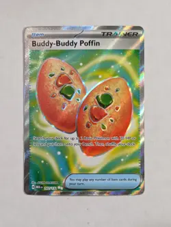 Pokemon tcg ME01: Mega Evolution Buddy-Buddy Poffin #167/132 - Image 1