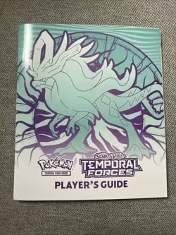 Temporal Forces Player‘s Guide Book from Pokemon TCG Elite Trainer Box ETB - Image 1