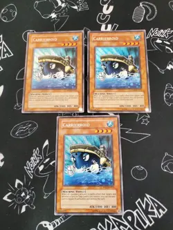 Yugioh - Carrierroid PP02-EN015 NM Unlimited Secret Rare x3 - Image 1