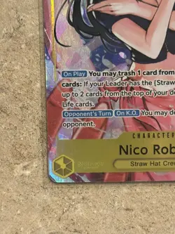 Nico Robin (055) (Alternate Art) EB03-055 Extra Booster: One Piece Heroines... - Image 4