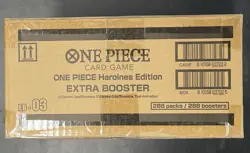 One Piece Extra Booster Heroines Edition EB03 Case of 12 English Sealed IN HAND - Image 4