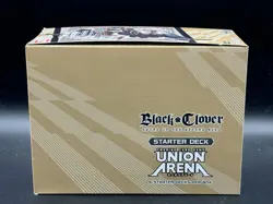 Union Arena Black Clover Starter Deck Bundle Box English Sealed New - Image 2