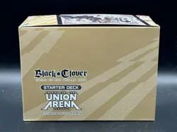 Union Arena Black Clover Starter Deck Bundle Box English Sealed New - Image 3