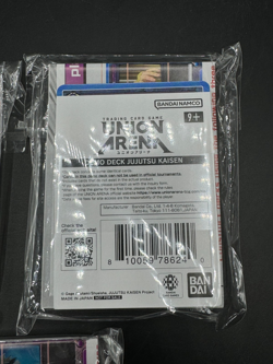 3 Union Arena Jujutsu Kaisen Hunter x Hunter Bleach Demo Kit Deck Lot Sealed New - Image 3