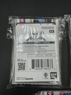 3 Union Arena Jujutsu Kaisen Hunter x Hunter Bleach Demo Kit Deck Lot Sealed New - Image 4