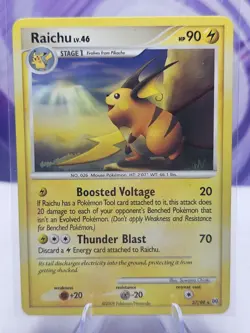 Raichu Arceus 27/99 Regular Non-Holo Card - Image 1