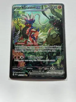 Pokemon TCG Card Koraidon ex 247/198 SV01: Scarlet & Violet Base Set Holo SIR - Image 1