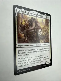Losheel, Clockwork Scholar Commander Masters Regular Card LP #38 MTG CMM - Image 2