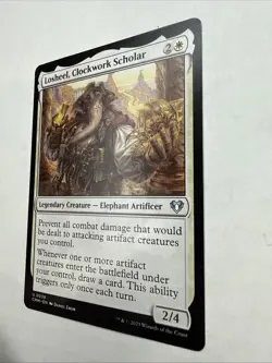Losheel, Clockwork Scholar Commander Masters Regular Card LP #38 MTG CMM - Image 3