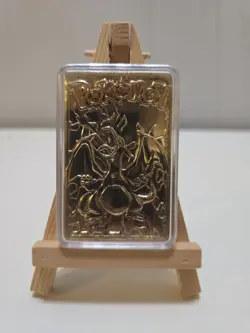 1999 Charizard Pokemon Trading Card 24K Gold Plated, Limited Edition Burger King - Image 1