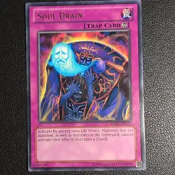 REDU-EN078 Soul Drain Rare Unlimited Edition NM Yugioh Card - Image 1