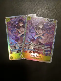 X2 One Piece Card Game TCG Nico Robin EB03-055 Heroines Edition M/NM Condition - Image 1