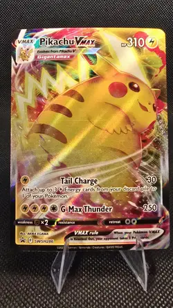 Pikachu VMAX SWSH286 SWSH: Sword & Shield Black Star Promo Pokemon Card - Image 1
