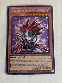 Yugioh Chibi Artwork 16 Card Set Blue Eyes White Dragon Gorz Dark NM - Free Pack - Image 4