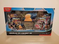 Pokemon Trading Card Game Snorlax ex and Blissey ex Special Collection Box - Image 1