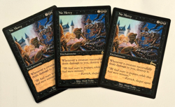 3x MTG - No Mercy Urza's Legacy Rare Enchantment - LP - Image 1