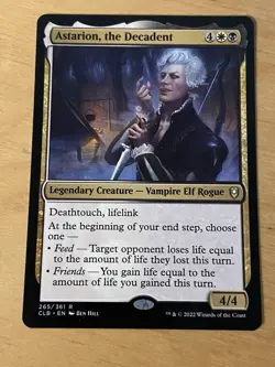 Astarion, the Decadent - NM MTG CLB - Battle for Baldur's Gate 265/361 - Image 1