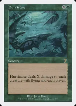 4 Hurricane 4x x4 - LP - 7th Edition - SPARROW MAGIC mtg - Image 1