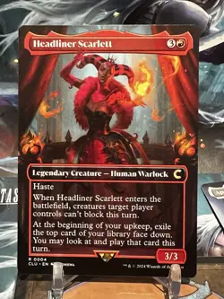 MTG | Headliner Scarlett [Ravnica Clue Edition] NF - Image 1