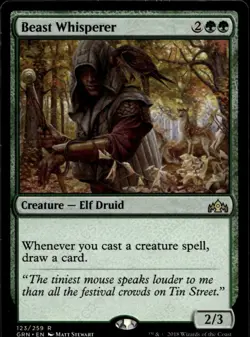 Beast Whisperer Guilds of Ravnica 123 NM - Image 1