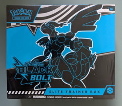 Pokemon TCG: Scarlet & Violet Black Bolt Elite Trainer Box ETB New Sealed - Image 1