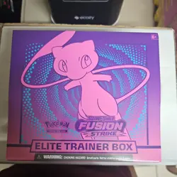 Pokemon Fusion Strike Elite Trainer Box ETB Sealed Sword & Shield Mew - Image 1
