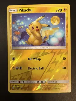 Pikachu 56/23 Reverse Holo English Pokemon Unified Minds VLP - Image 1