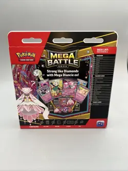Pokemon TCG Mega Battle Deck Mega Diancie EX Meloetta - Image 2