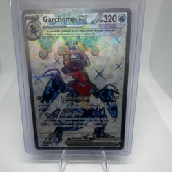 Pokemon Garchomp ex SV04 Paradox Rift 219/182 Ultra Rare Holo EX HP 320 Dragon - Image 1