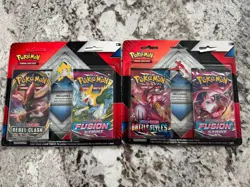 Pokemon Sword & Shield 2-Pack Blister with Pokemon Pin - Lot of 2 - Image 1