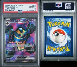 Pokemon 2023 SV Paradox Rift Cofagrigus EX #224/182 PSA 10 - Image 3