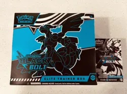 Pokemon TCG Black Bolt ETB & Booster Bundle - NEW/FACTORY SEALED - Image 2