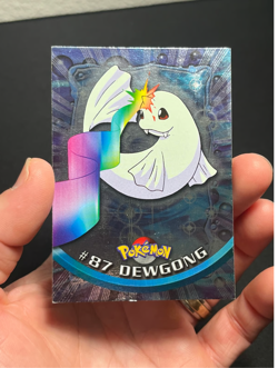 2000 Topps Pokemon TV #87 Dewgong Silver Foil Series 2 - Image 1