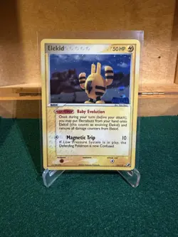 Pokemon TCG EX Unseen Forces Elekid 23/115 Reverse Holo - Image 1