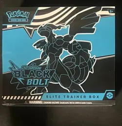 Pokemon TCG Scarlet & Violet: Black Bolt - Elite Trainer Box ETB -New and SEALED - Image 1