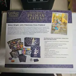 Pokemon TCG Scarlet & Violet Paldean Fates Elite Trainer Box ETB New Sealed 820650856181 - Image 2