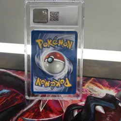 CGC 9 Dark Charizard First Edition Holo 4/82 Team Rocket Pokemon 2000 - Image 2