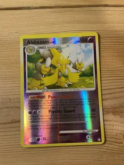 Pokemon Alakazam 2/123 Mysterious Treasures Reverse Holo Rare 100 HP - Image 1
