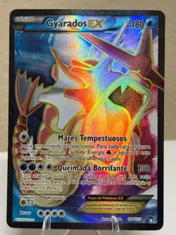 Gyarados EX (Full Art) 114/122 Breakpoint Illustration Rare Spanish Pokemon - Image 1