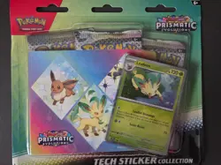 Pokemon TCG Scarlet and Violet 8.5 Prismatic Evolutions Tech Sticker LOT OF 3 - Image 3