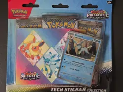 Pokemon TCG Scarlet and Violet 8.5 Prismatic Evolutions Tech Sticker LOT OF 3 - Image 4