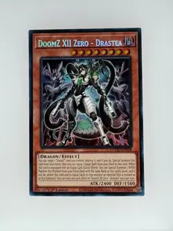 2025 Yu-Gi-Oh Doom of Dimensions DoomZ XII Zero - Drastea DOOD-EN008 NM - Image 1