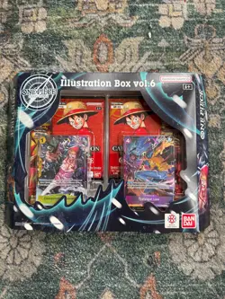 One Piece Illustration Box Vol 6 BANDAI (OP13 & PRB02 Packs) Brand New Sealed - Image 1