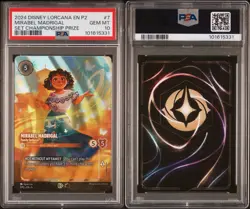 Disney Lorcana Mirabel Madrigal Family Gatherer Championship Promo Holo PSA 10 - Image 3