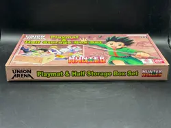 Union Arena Hunter x Hunter Playmat & Half Storage Box Set Sealed New BANDAI - Image 5