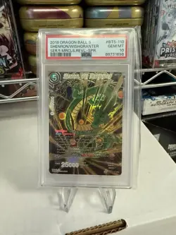 Dragon Ball Super Card Game Shenron, The Wishgranter BT5-110 SPR PSA 10 - Image 1