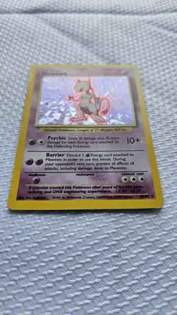 Pokemon 1999 Mewtwo Base Set #10/102 Holo Rare Ungraded Card - Image 2